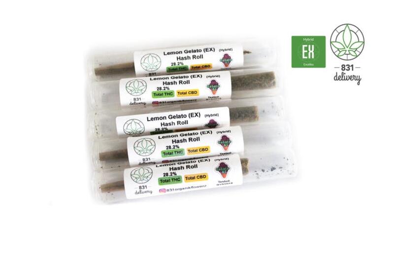 5 HASH INFUSED PREROLLS FOR $50