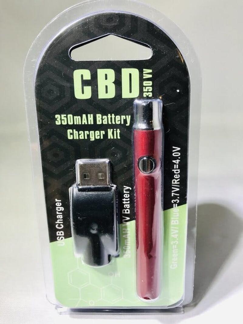 CBD Red Vape Battery Kit