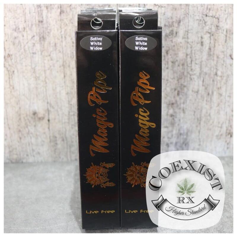500mg White Widow Magic Pipe Disposable (.5G)