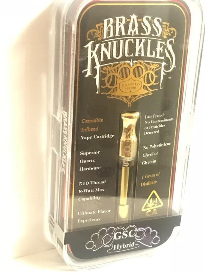 Newest Gold Brass Knuckles Connected Abracadabra Napalm OG Vape