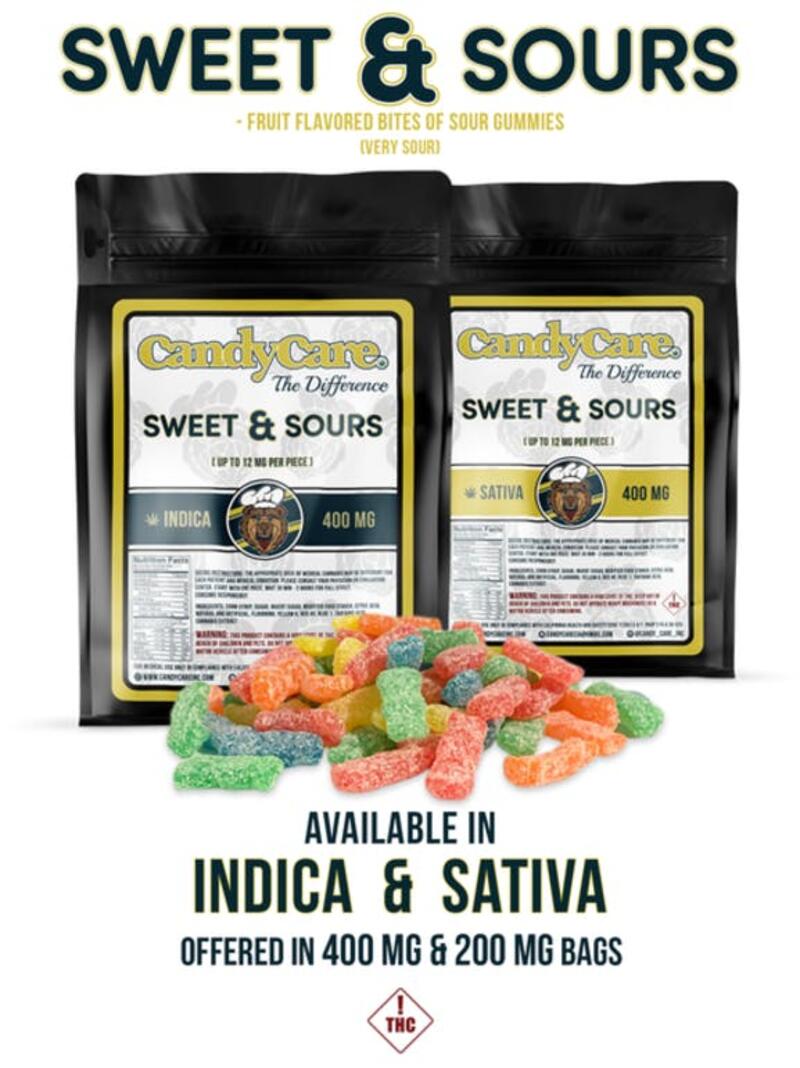 CandyCare Sweet N Sours 400MG
