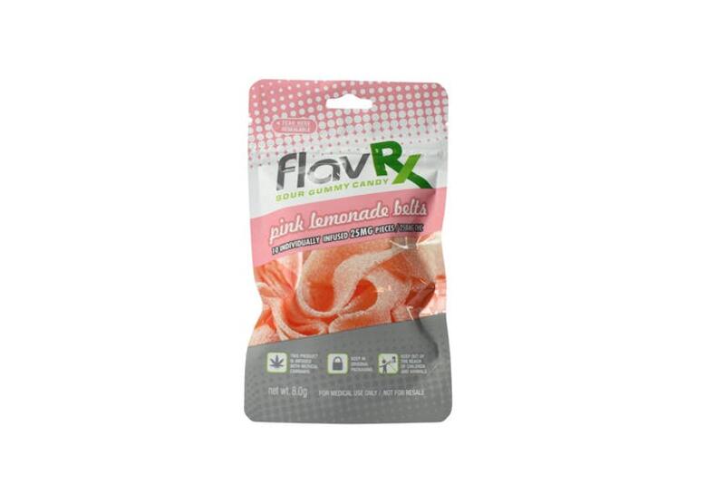 FlavRx Pink Lemonade Belts 250MG