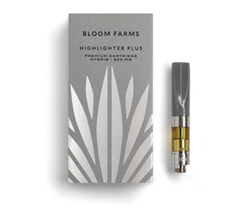 Bloom Farms - 'Plus' Distillate Cartridge - Hybrid (1/2 Gram