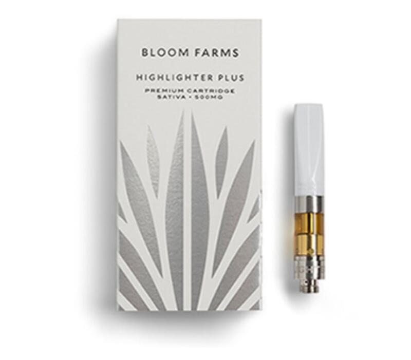 Bloom Farms - 'Plus' Distillate Cartridge - Sativa (1/2 Gram)