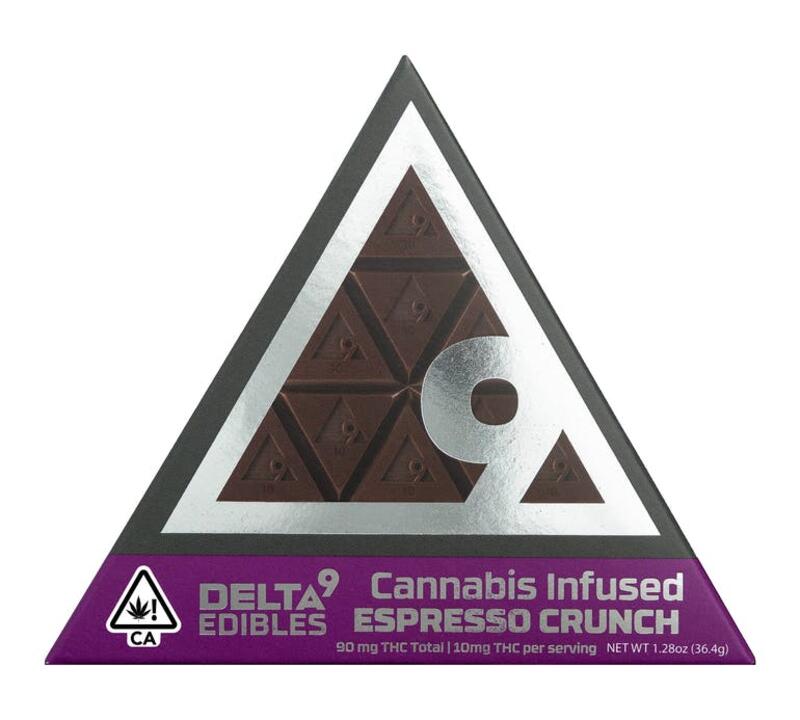 DELTA 9 - Espresso Dark Choc. Crunch (90mg THC)
