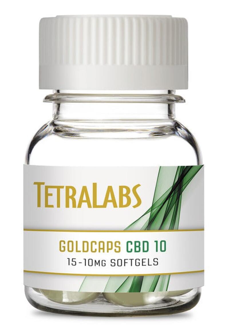 Tetralabs - CBD10 Softgels (150mg CBD)