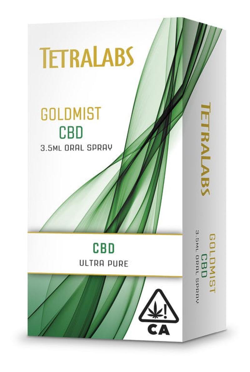Tetralabs - Goldmist CBD (100mg CBD)
