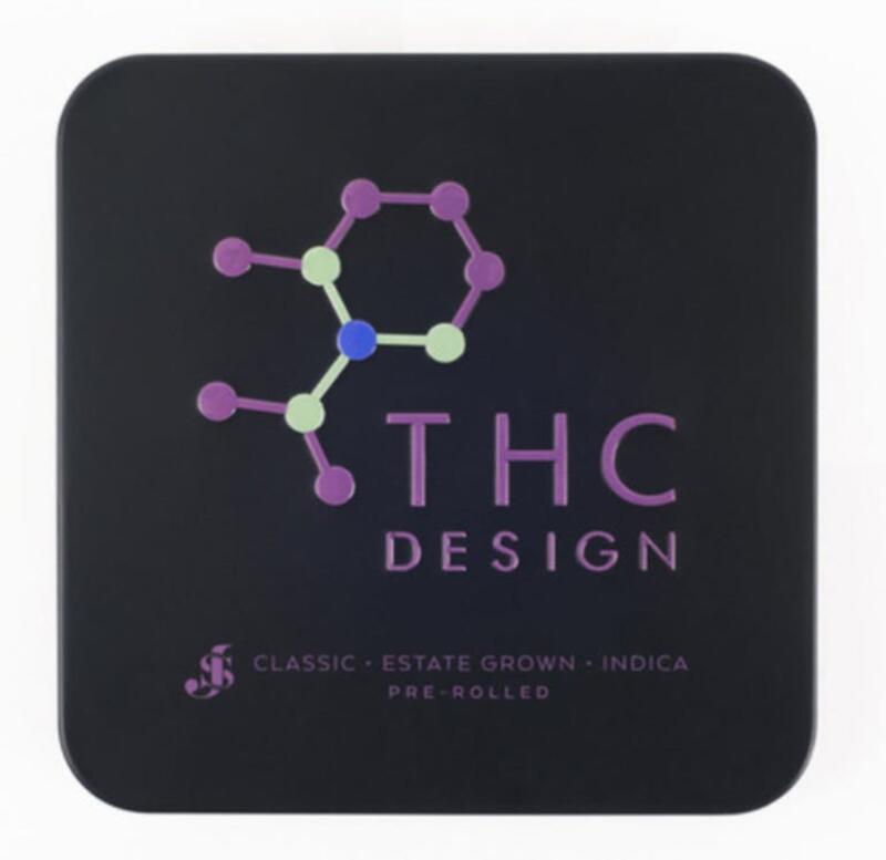 THC Design - Indica (6 Pack Pre-Rolls)