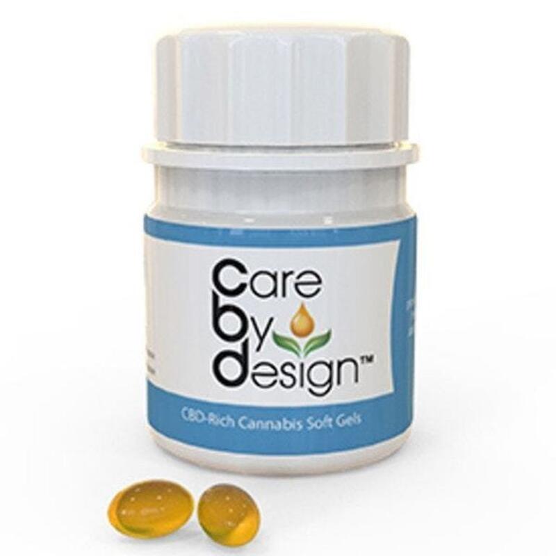 Care By Design 18:1 Cannabis Soft Gel Capsules 10-pack