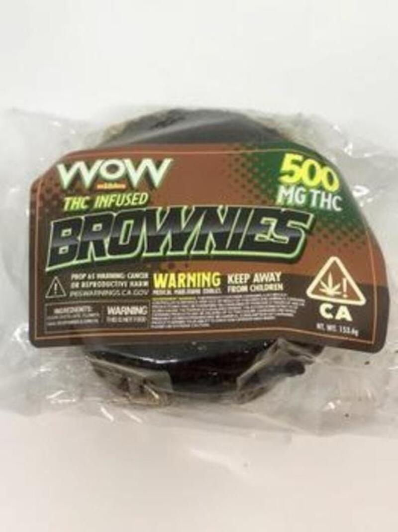 WOW Edibles: Brownie 500mg