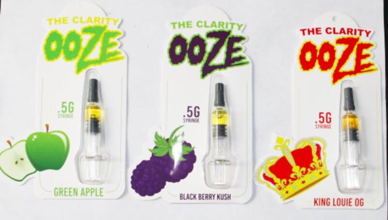 Clarity Green Apple OOZE Syringe