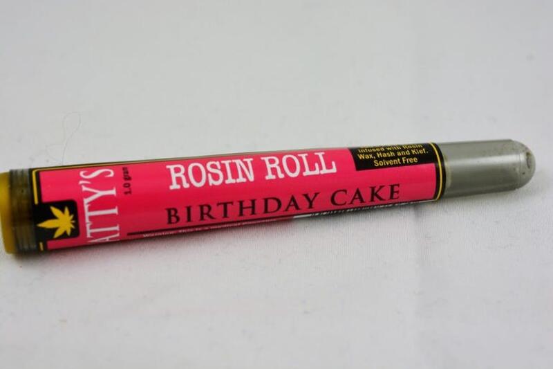 Fatty's Birthday Cake Rosin Roll