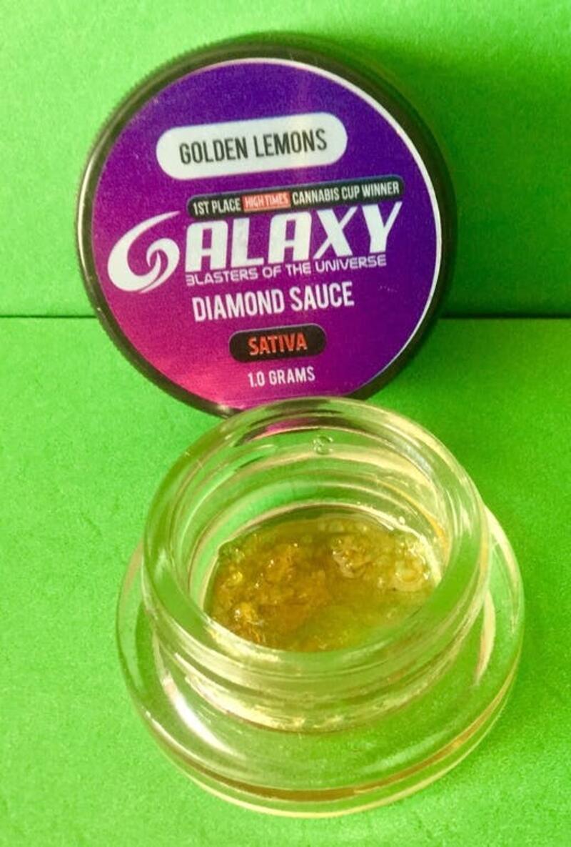 Galaxy Golden Lemons Diamond Sauce 1g Sativa