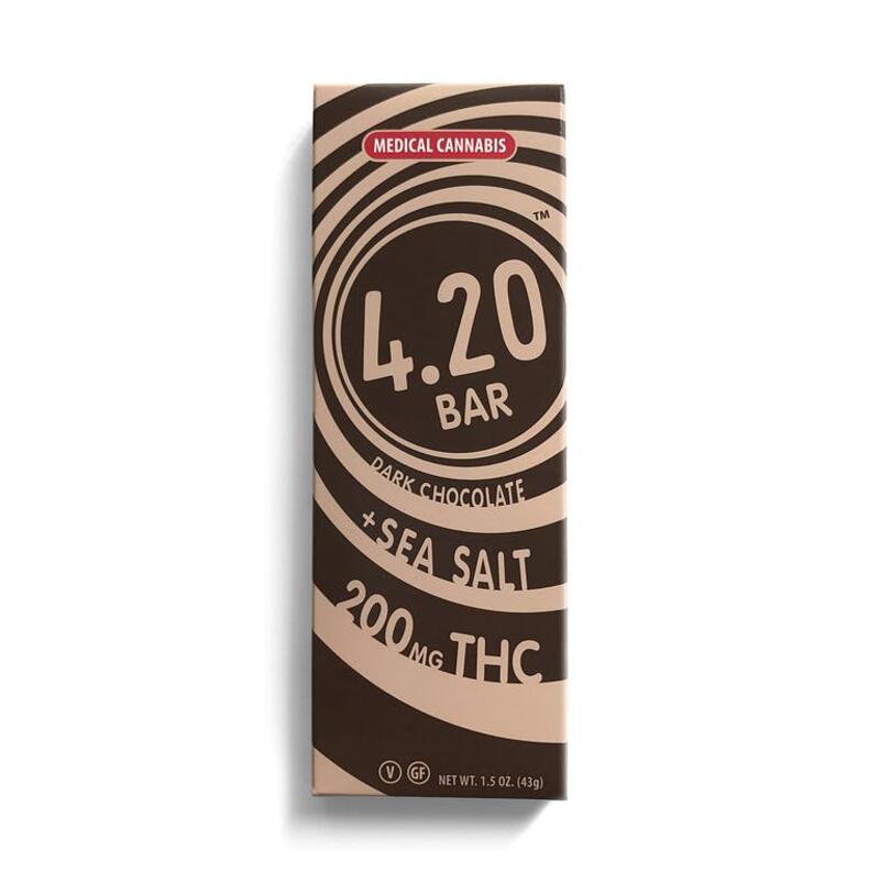 4.20 Bar Dark Chocolate Sea Salt