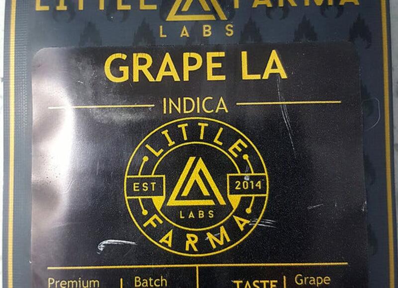 Grape LA Shatter - Little Farma Labs