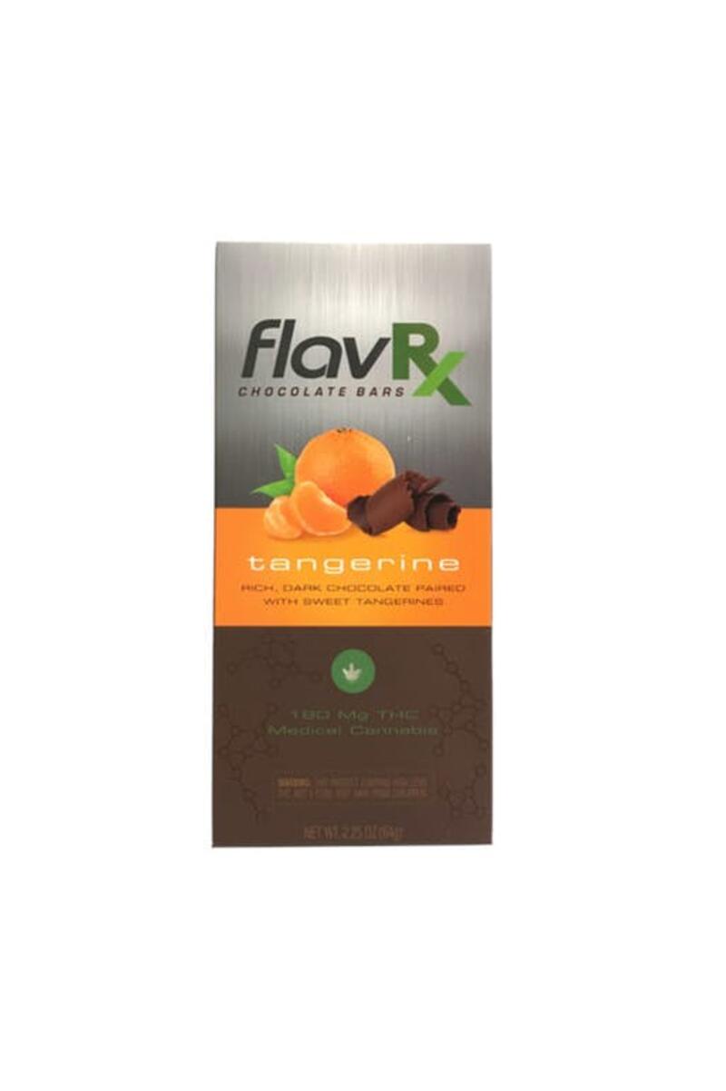 Flav Tangerine Chocolate Bar - 180mg - FlavRX
