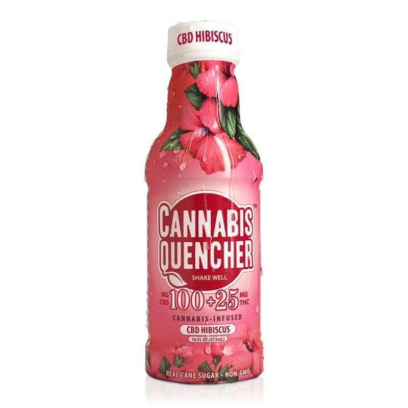 CBD Hibiscus Cannabis Quencher - 100mg 4:1 - Venice Cookie Company
