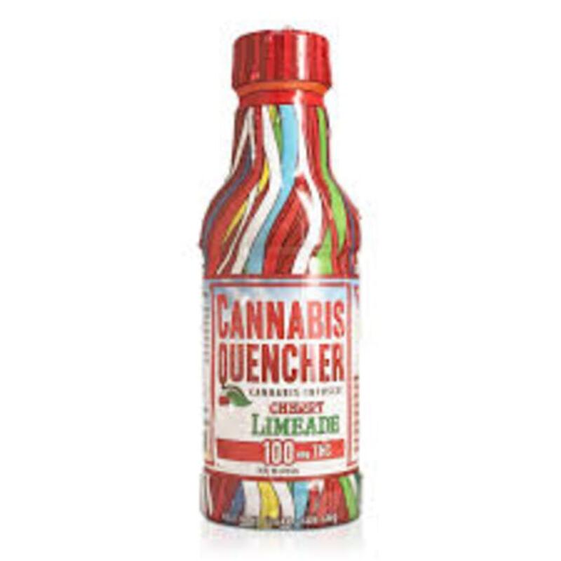 Cherry Limeade Cannabis Quencher - 100mg - Venice Cookie Company