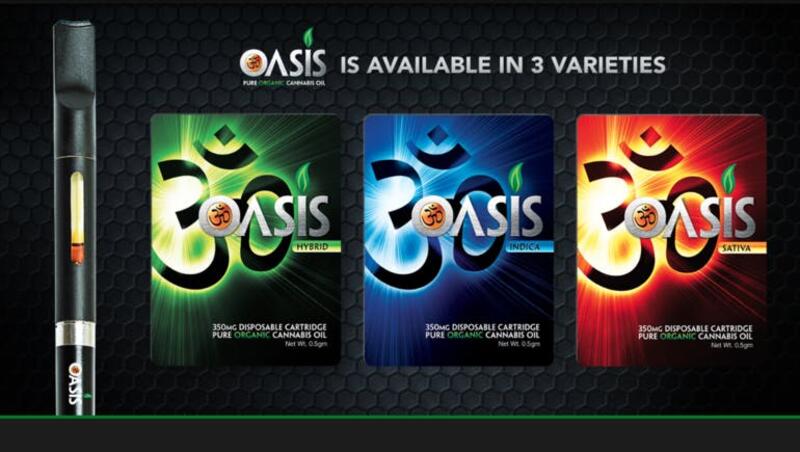Oasis Vape Pen (Free w/purchase of 2 Oasis Cartridges)