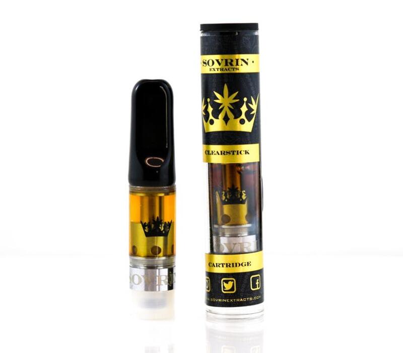 Refillable Sovrin extracts Clearstick V2 THC Cartridge