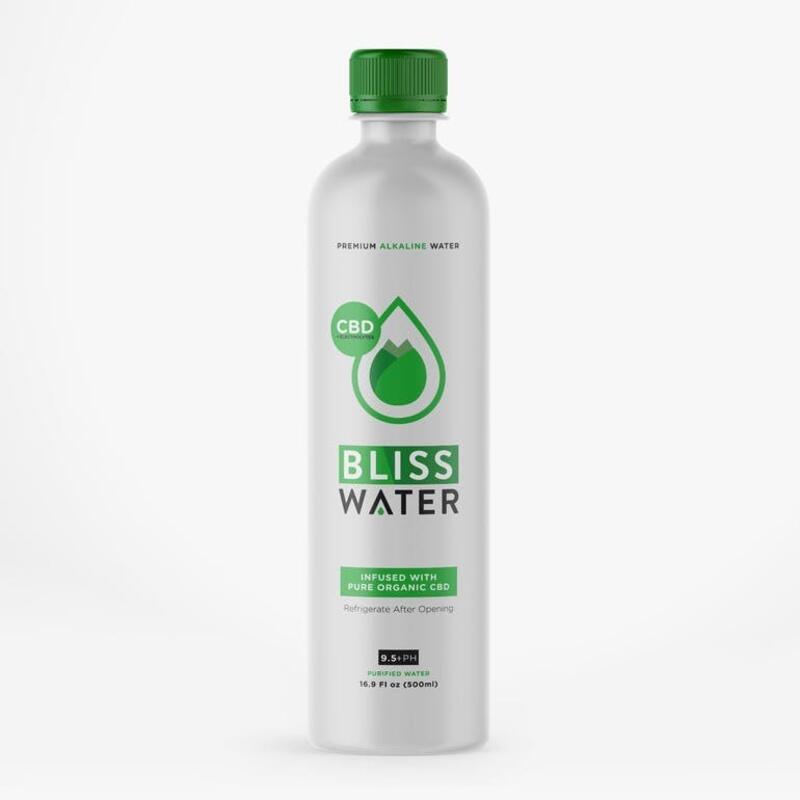 Bliss Organic CBD Alkaline Water
