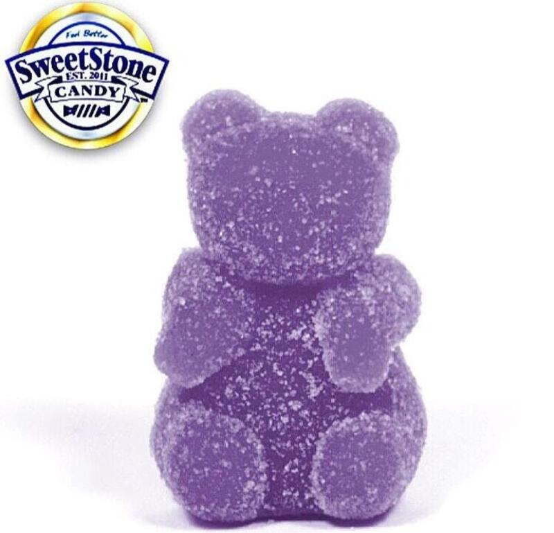 Sweetstone Gummy Bear 100mg: Grape