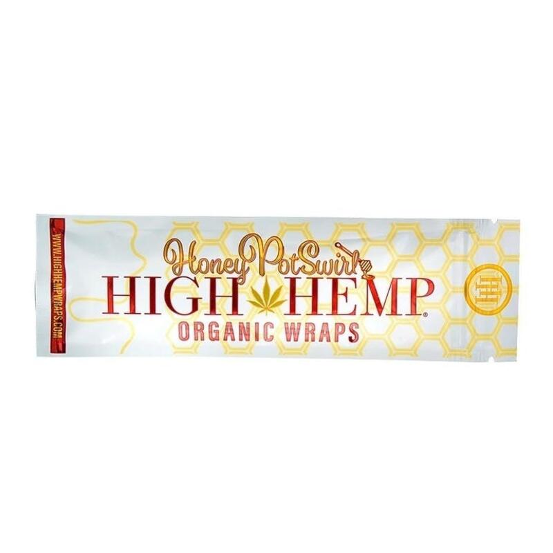 High Hemp Organic Wraps Honey Pot Swirl