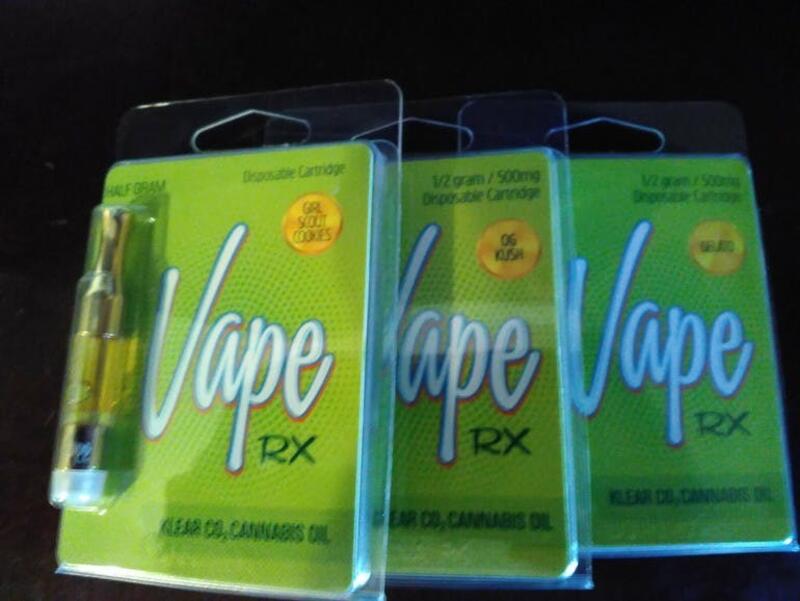 $80 Vape Bundle - 3x 1/2 gram Vape Cartridges -- $10 SAVINGS