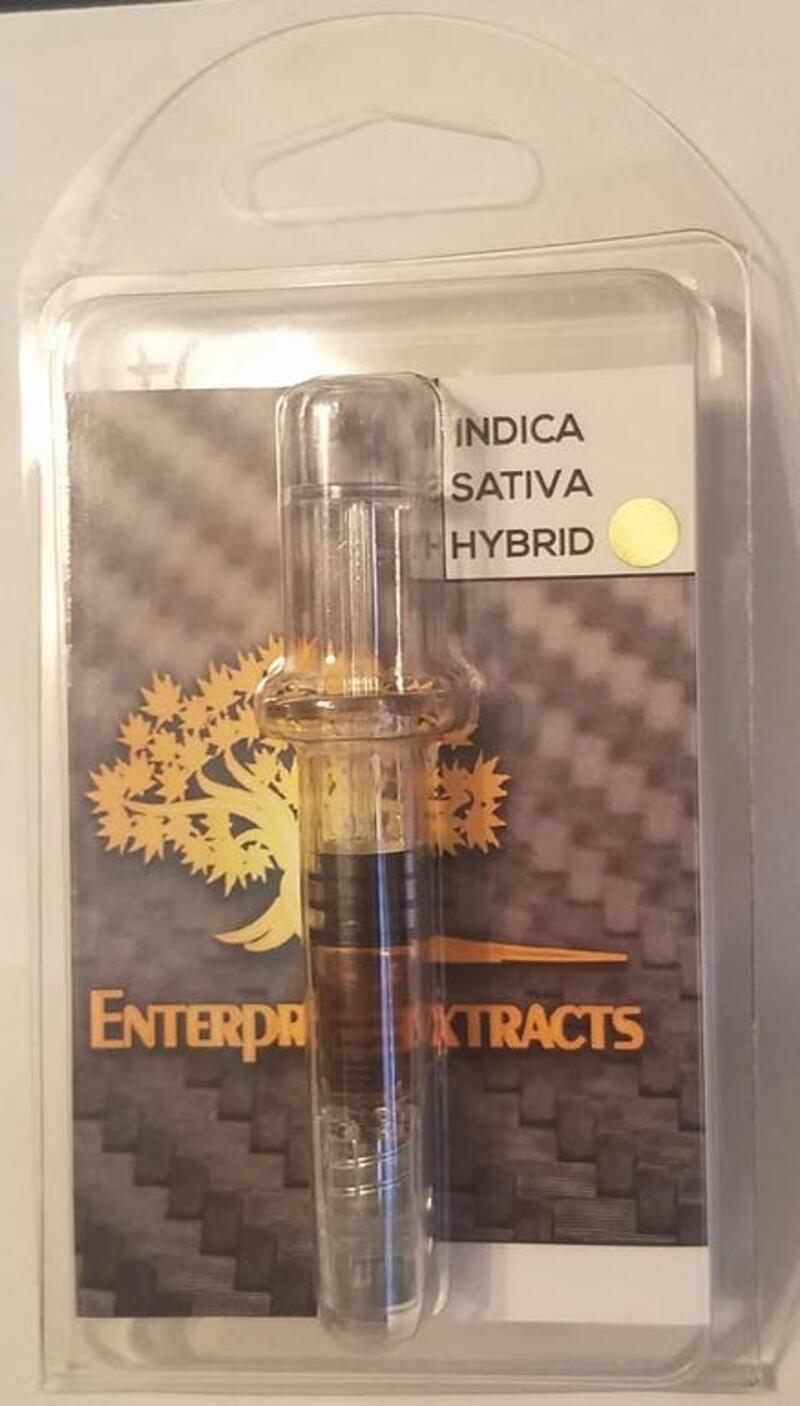 Girl Scout Cookies Syringe of Clear Distillate THC
