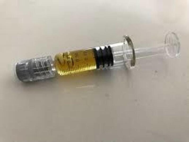 Gorilla Glue Syringe of Clear Distillate THC