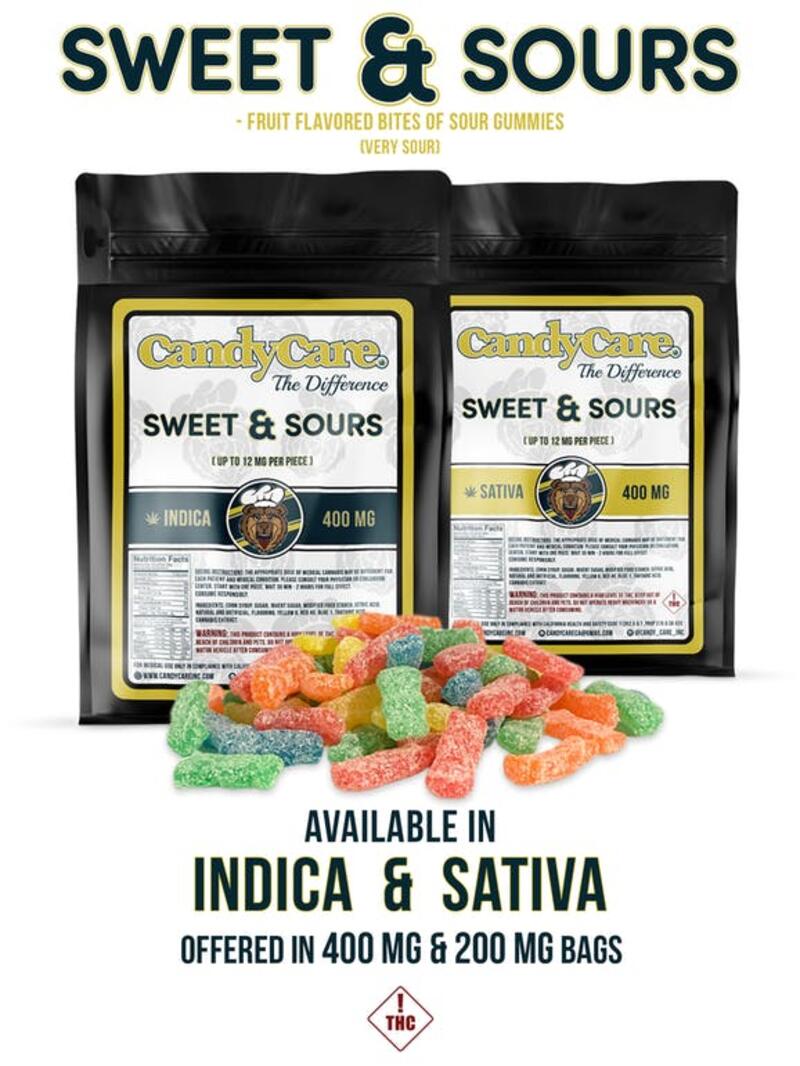 Candy Care - Sweet & Sours (Indica/400mg)