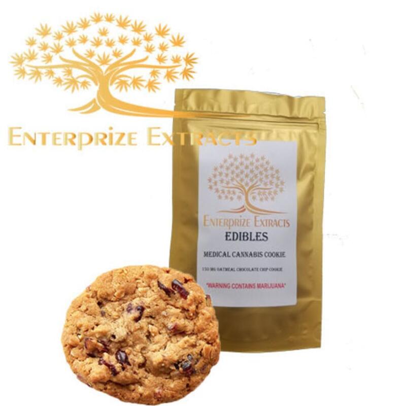150mg Oatmeal Chocolate Chip Cookie by Enterprize Edibles