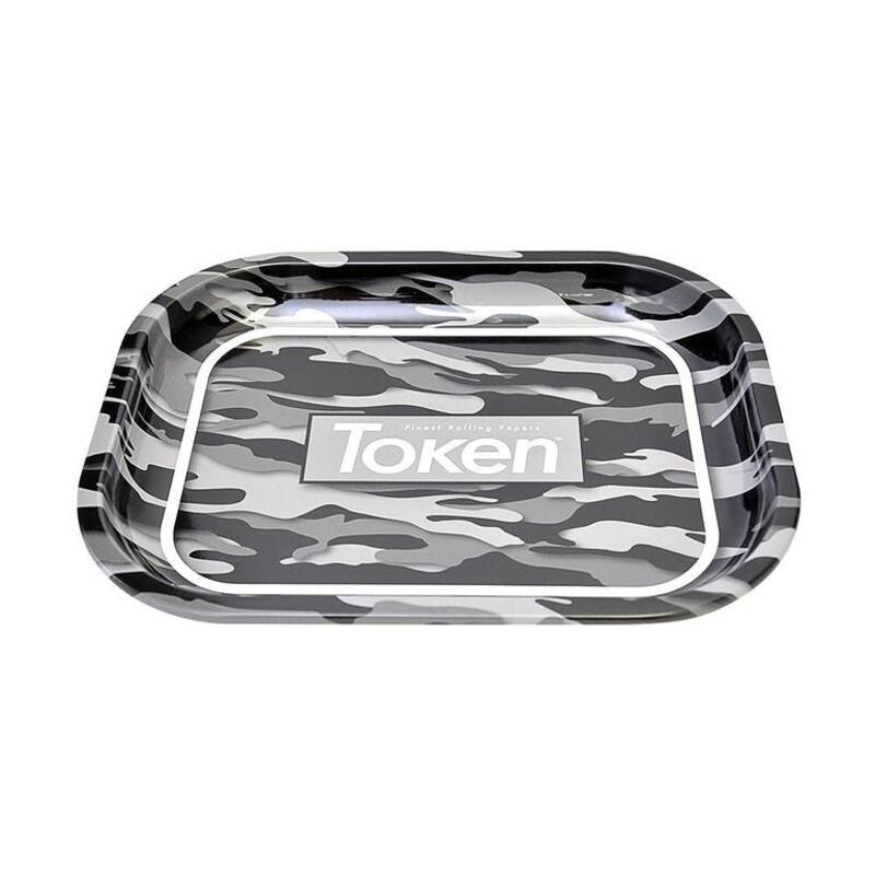 Black Token Camo Rolling Tray (Mini) + 2 Clipper Lighters for $10