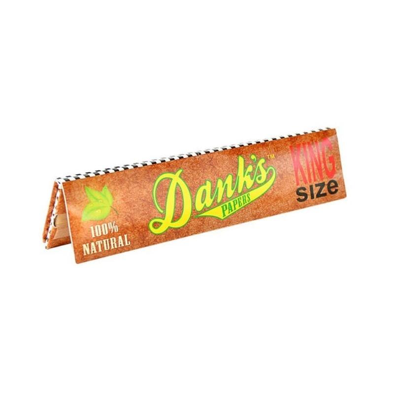 Dank's Natural Rolling Papers King Size