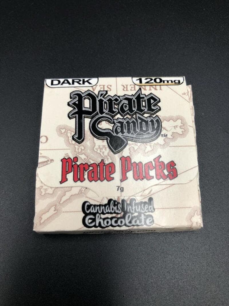@@NEW@@ - Pirate's Candy Puck - 120MG THC