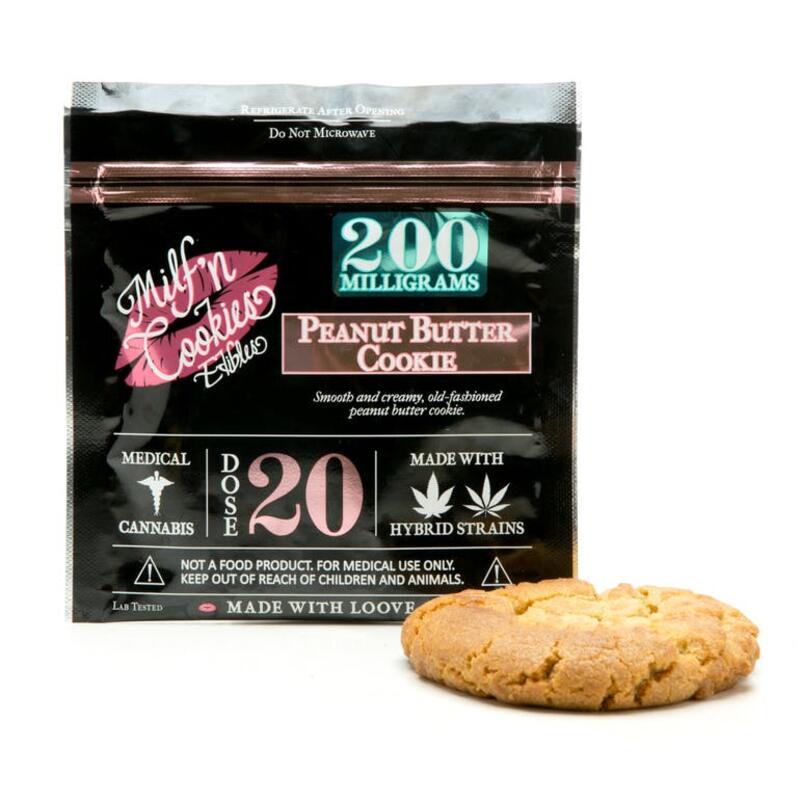 Milf And Cookies - Peanut Butter Cookie - 200MG THC