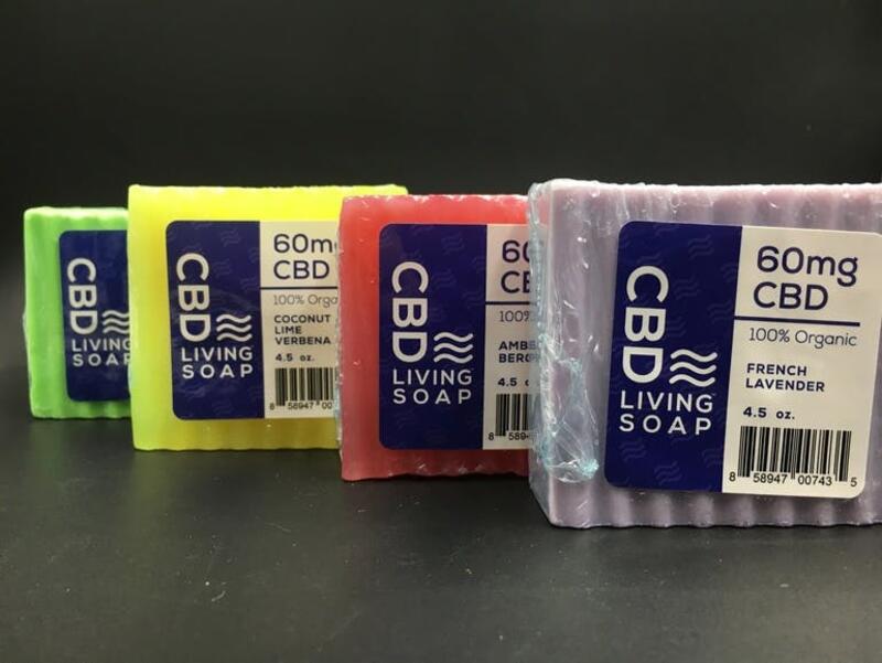 CBD Living Water - Bar Soap - 60MG CBD