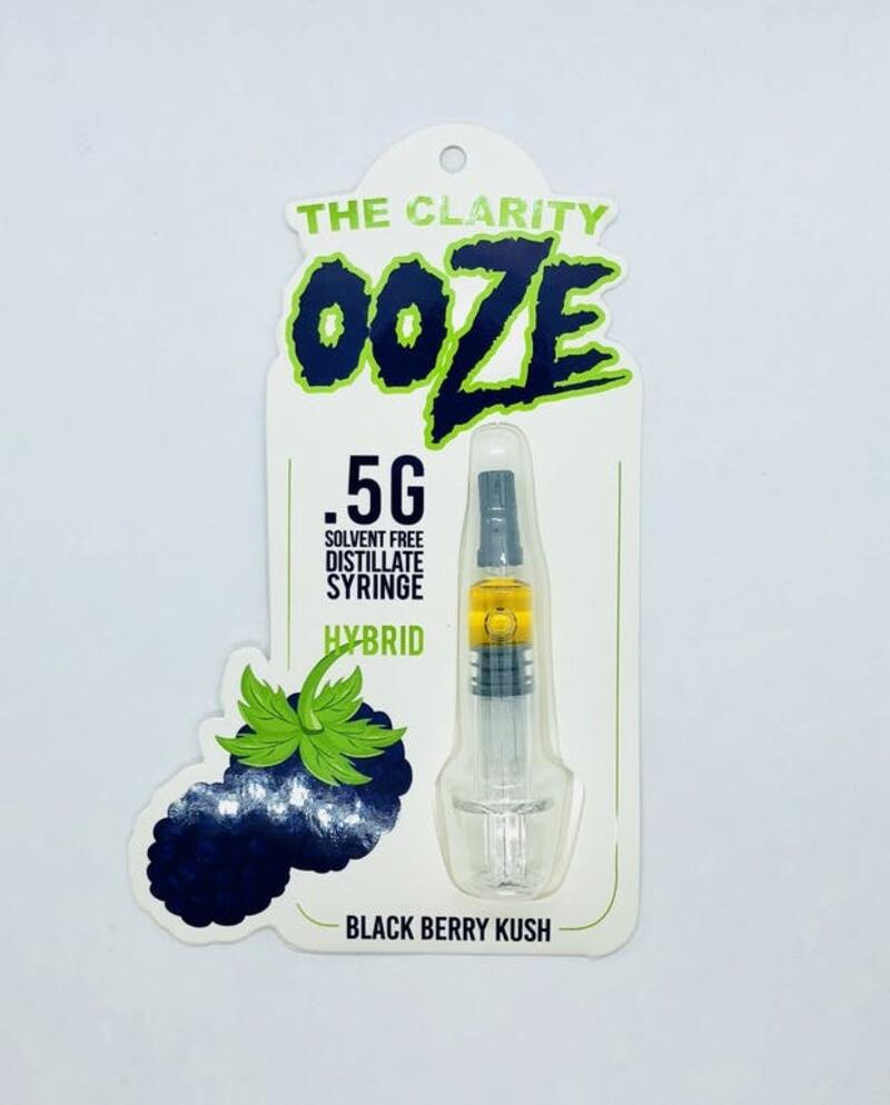 Ooze Blackberry Kush Syringe