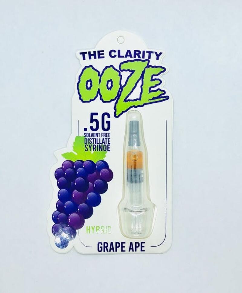 Ooze Grape Ape Syringe