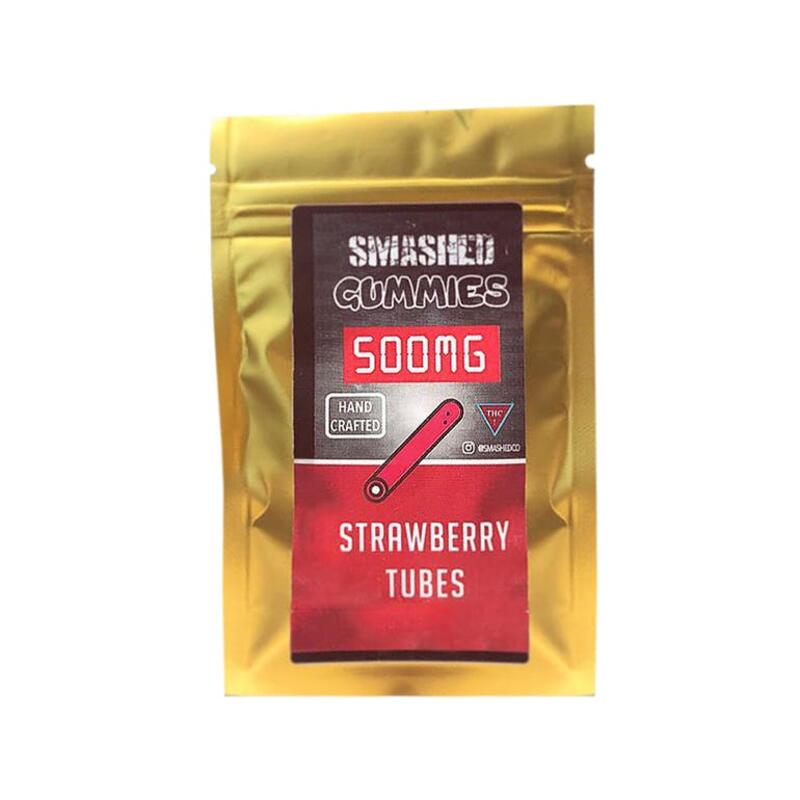 Strawberry Tubes 500mg