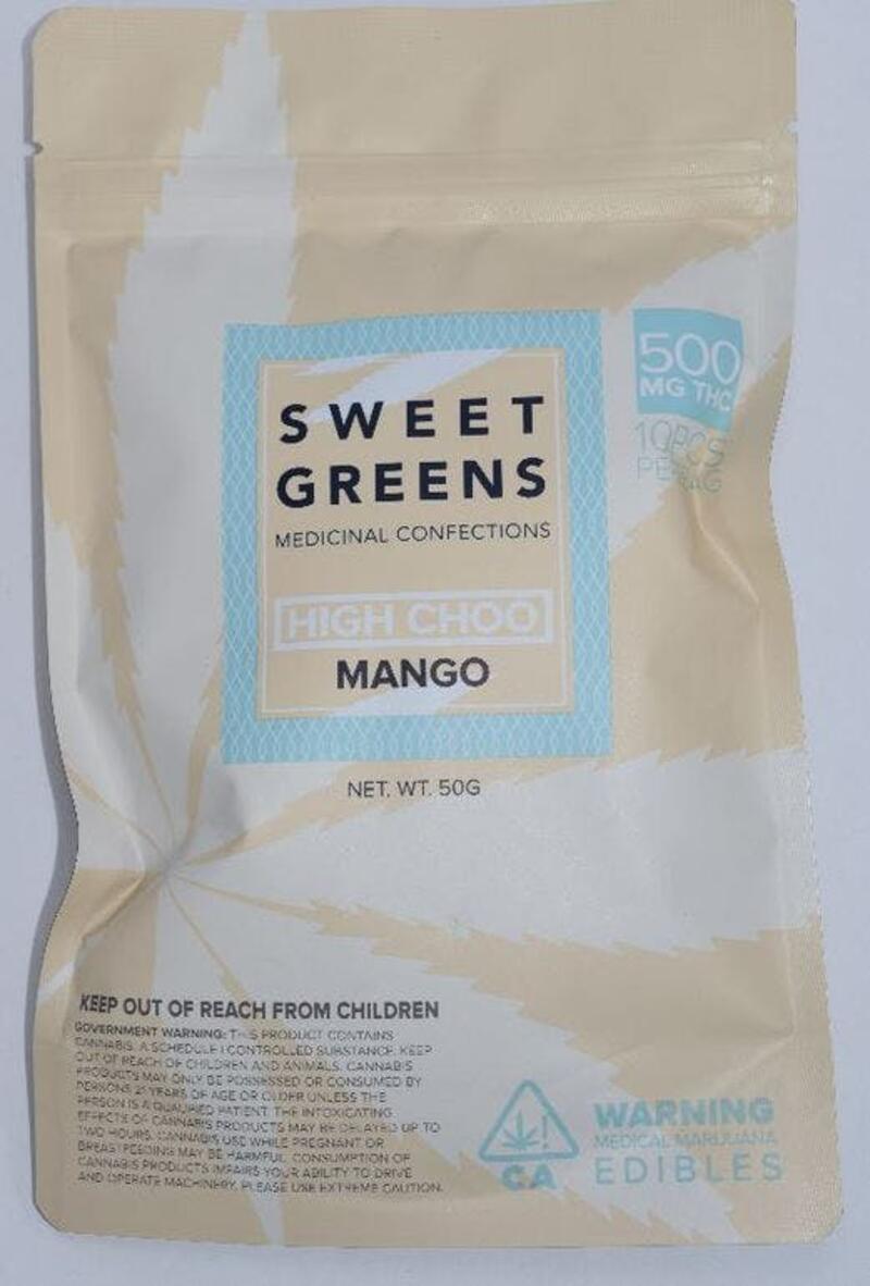 Sweet Greens Mango 500MG