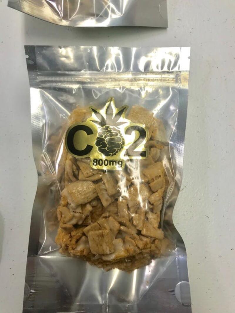 CO2: CINNAMON TOAST CRUCH CEREAL BARS 800 MILIGRAMS