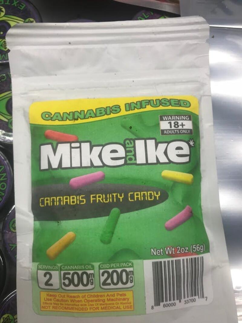SOUR CANABIS: MIKES AND IKES 500 MILI.
