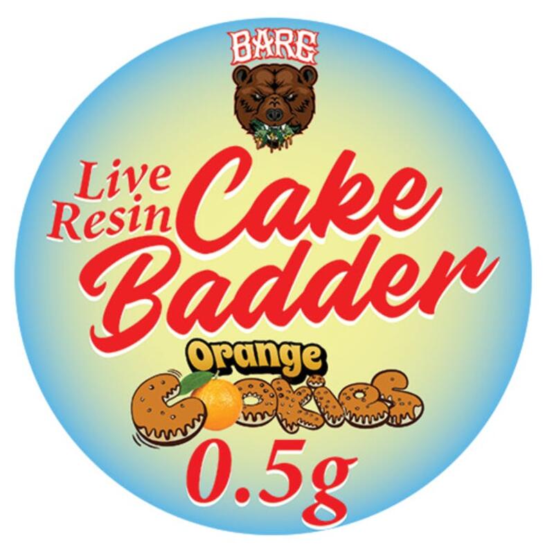 Live Resin Cake Badder - Orange Cookies
