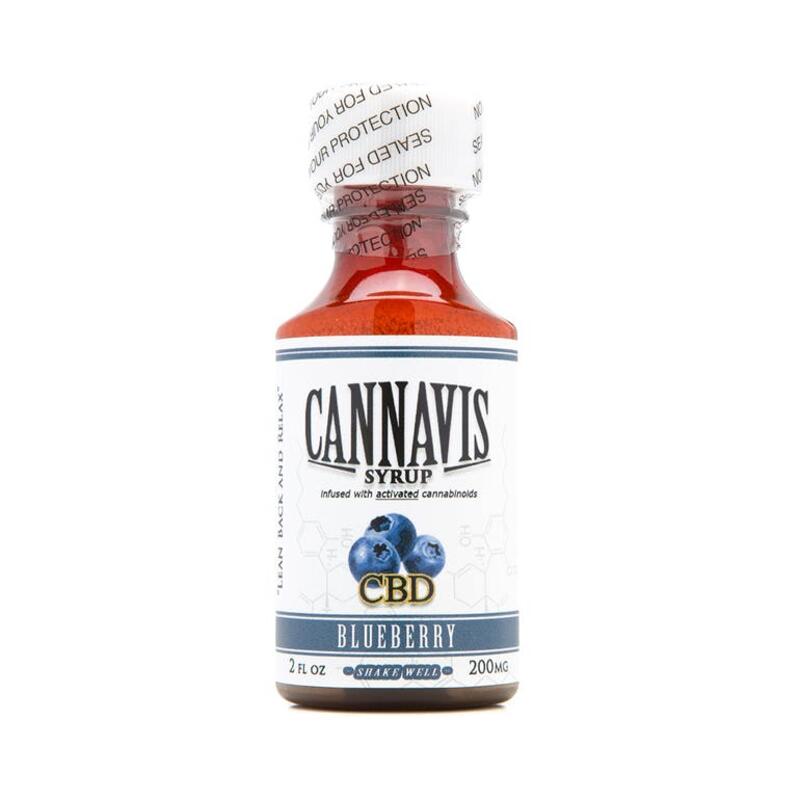 Cannavis Syrup, CBD Blueberry 200mg