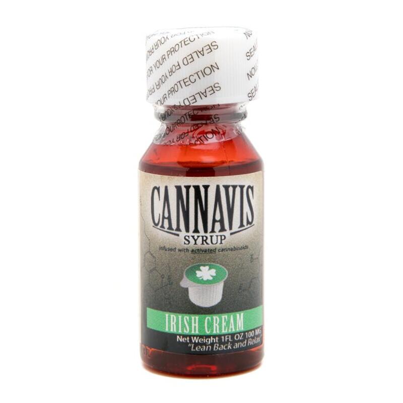 Cannavis Syrup, Irish Cream 100mg