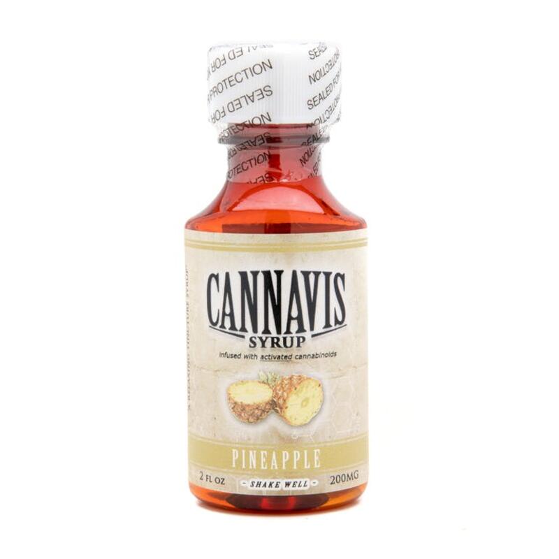 Cannavis Syrup, Pineapple 200mg