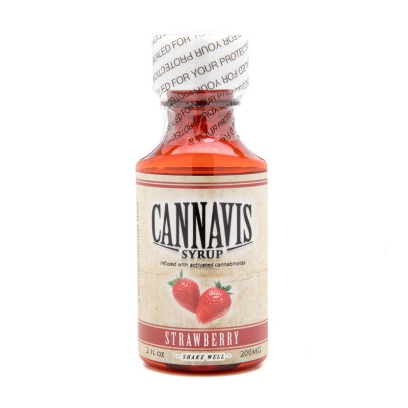 Cannavis Syrup, Strawberry 200mg