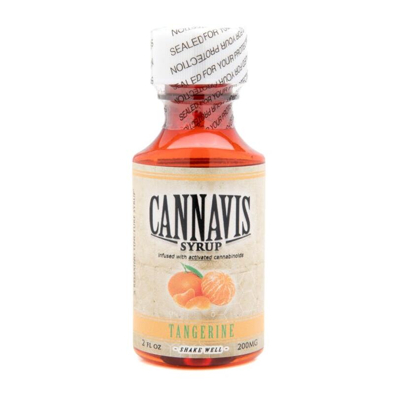 Cannavis Syrup, Tangerine 200mg