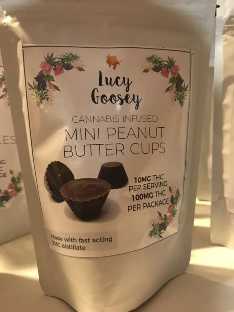100mg. Mini Peanut Butter Cups